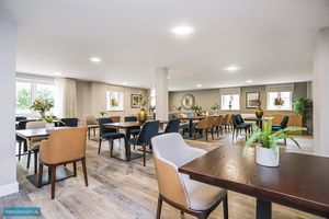 Communal dining room- click for photo gallery